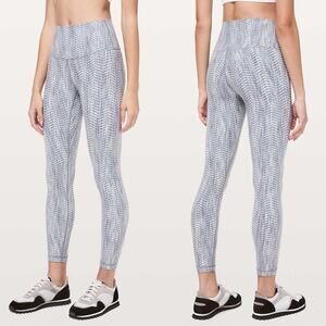 Lululemon Wunder Under High-Rise 7/8 Tight *Full-On Luon 25" Arrow Jacquard 4